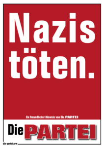 DiePARTEI-HSK_rot_Nazistoeten