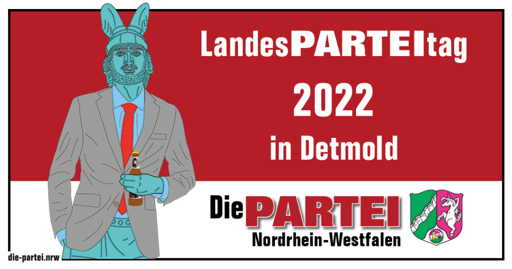 Die PARTEI NRW Hermann LPT2022